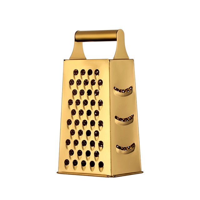 Virelle Maison | Stainless Steel Hand Grater with Ergonomic Handle | Compact Design for Effortless Grating