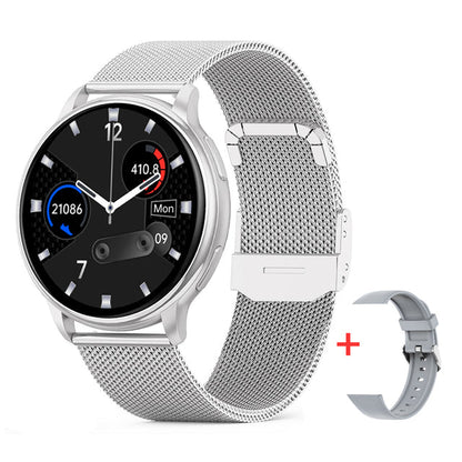 Health Tracking Smartwatch with Heart Rate Monitor, Blood Pressure & Sleep Analysis for Daily Fitness & Wellness