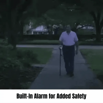 All-Terrain LED Walking Stick with Safety Features
