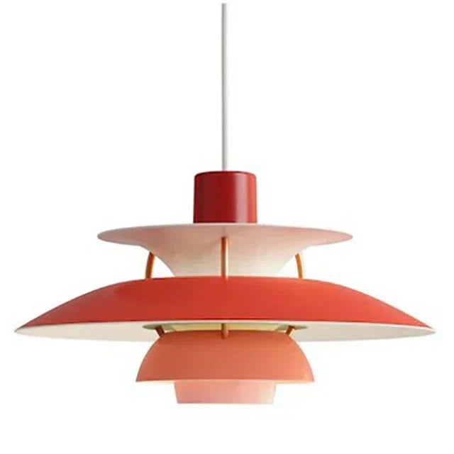 Tiered Metal Ceiling Fixture E27 Socket Mid-Century Style for Kitchen Island Dining Room Breakfast Nook Entryway Adjustable Hanging Light