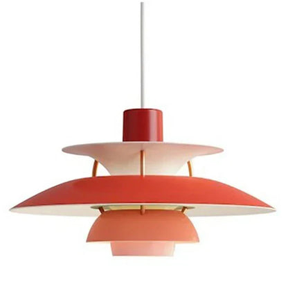 Adjustable Cord Pendant Light with Metal Shade – Modern Drop Ceiling Fixture for Kitchen & Dining Room