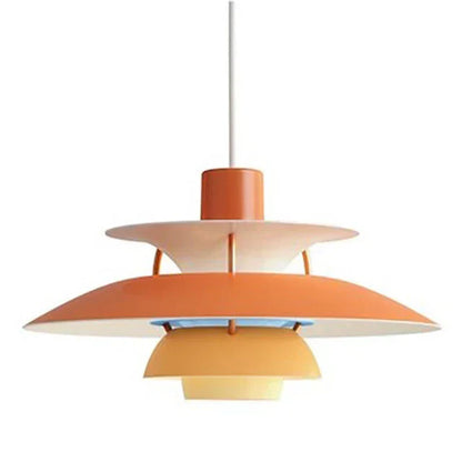 Tiered Metal Ceiling Fixture E27 Socket Mid-Century Style for Kitchen Island Dining Room Breakfast Nook Entryway Adjustable Hanging Light