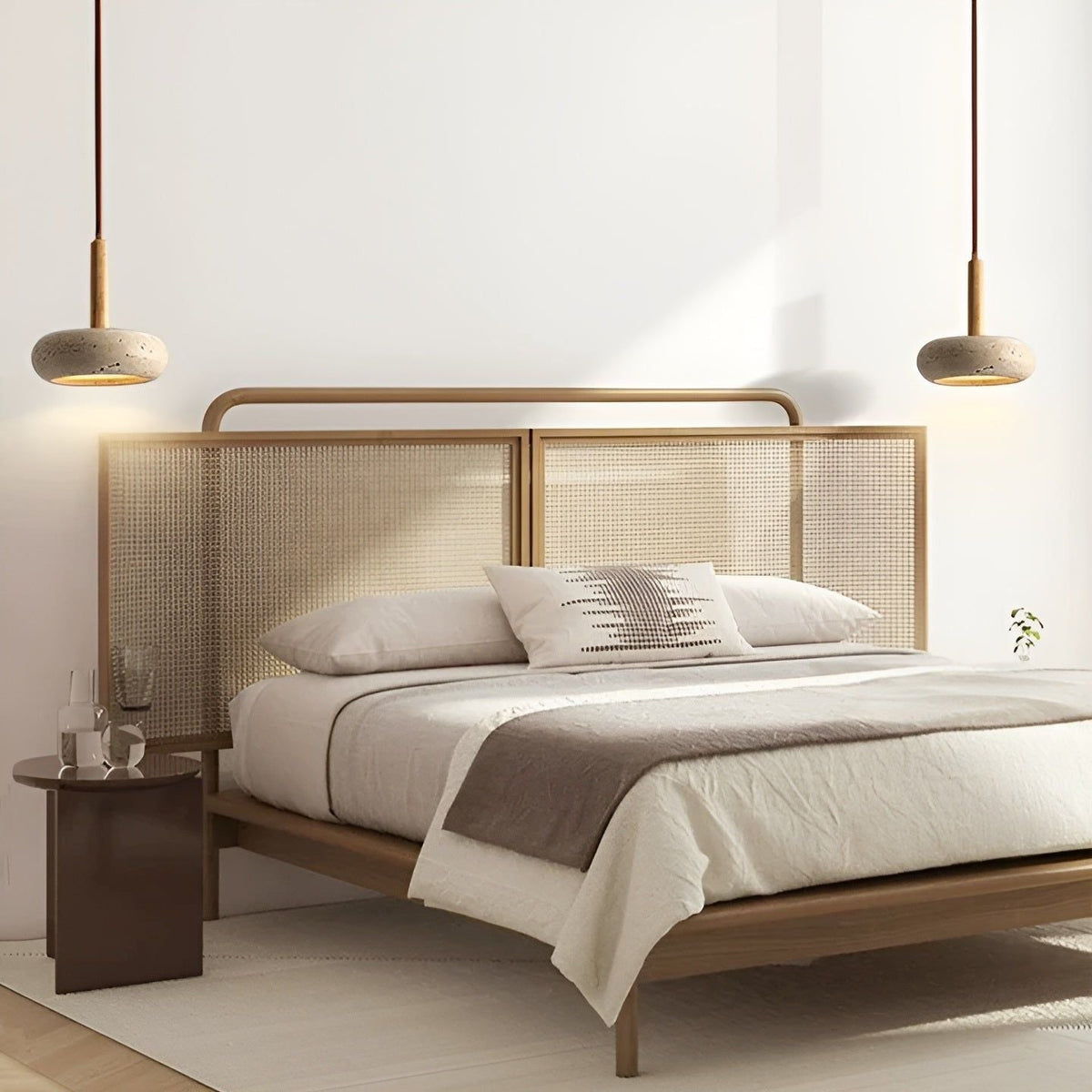 Wabi Sabi Ceiling Light | LED Pendant with Adjustable Length | Elegant Japanese Design for Tranquil Spaces