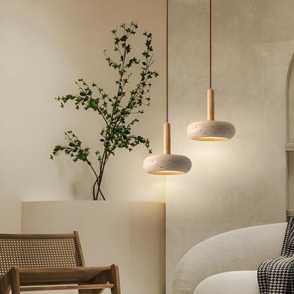 Wabi Sabi Ceiling Light | LED Pendant with Adjustable Length for Timeless Elegance