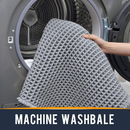 Waffle Bath Mat | Ultra-Absorbent Soft Material for Cozy Comfort