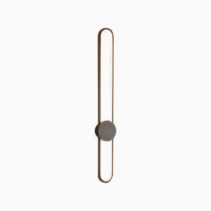 Adjustable LED Aluminum Sconce Light Fixture for Bedroom Living Room Study Modern Indoor Wall Lighting Black Gold Finish 24 35 47 Inch Verti