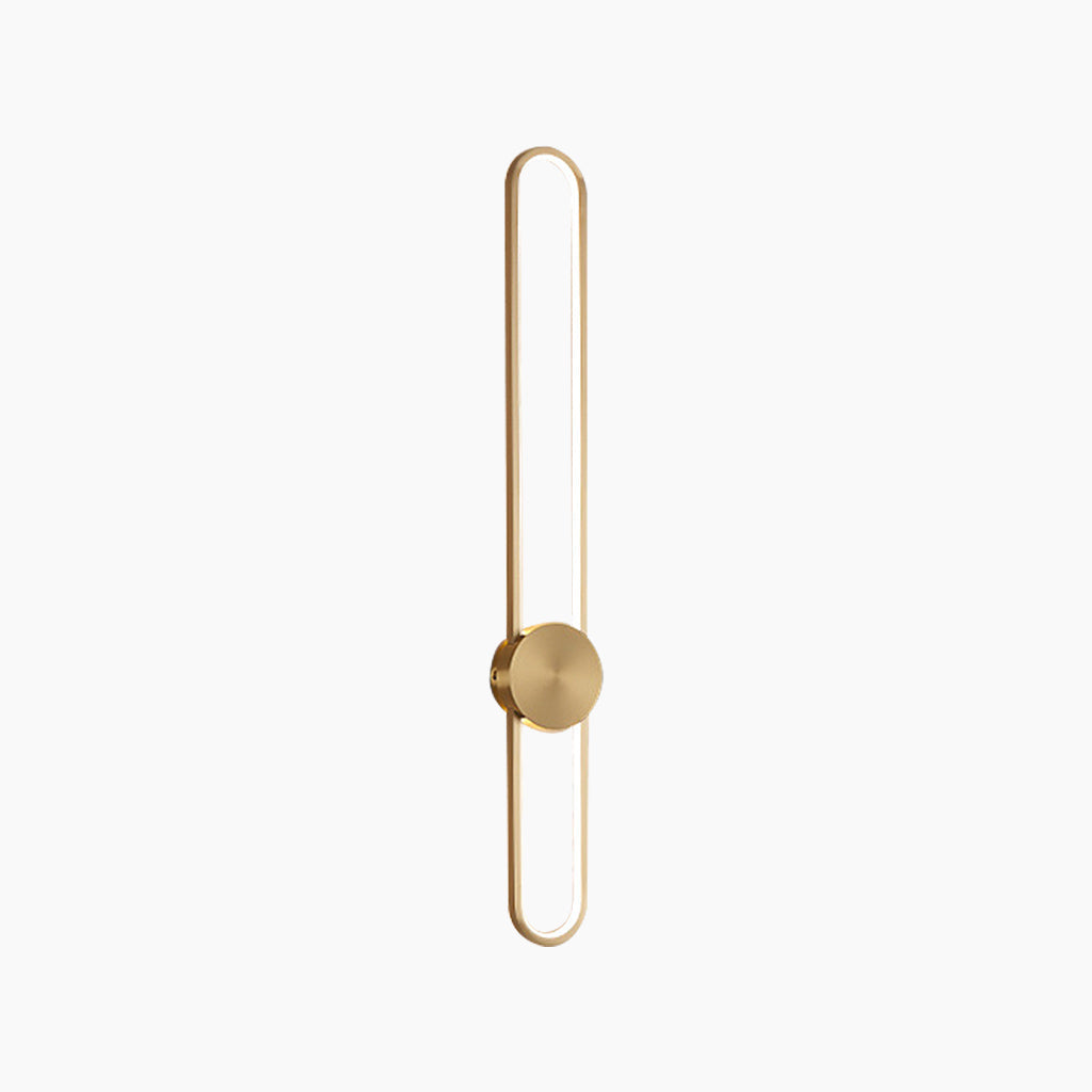 Adjustable LED Aluminum Sconce Light Fixture for Bedroom Living Room Study Modern Indoor Wall Lighting Black Gold Finish 24 35 47 Inch Verti