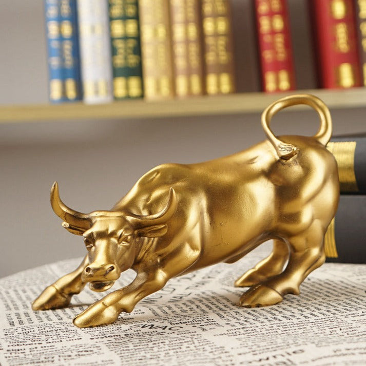 Wall Street Bull Statue – High Quality, Decorative Figure for Home or Office