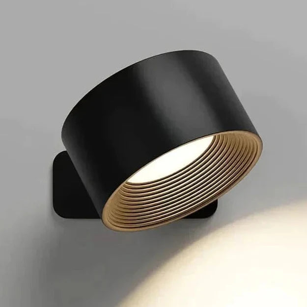 Swivel Wall Sconce LED Rechargeable Touch Control 3 Light Modes USB Powered 360 Degree Rotation Cordless Bedroom Reading Nightlight Hallway