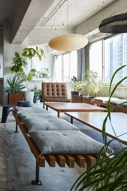 Handmade Rice Paper Sphere Pendant Lamp for Dining Room & Bedroom | Sculptural Ceiling Fixture with Adjustable Cord | E26 Edison Bulb Compat