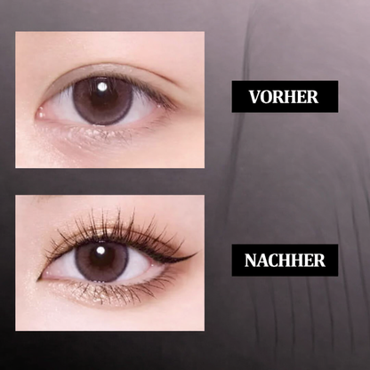Waterproof Volumizing Mascara for Long Lashes with Precision Comb Brush – Clump-Free Definition & All-Day Wear for Sensitive Eyes & Contact