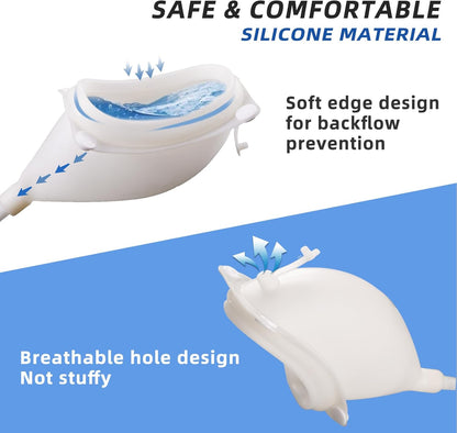 Portable Urinary Drainage System with Adjustable Belt & Leg Straps – 1000 mL Capacity for Mobility & Discretion