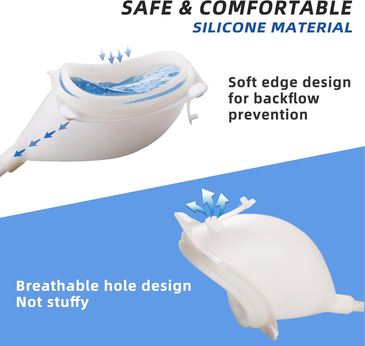 Urine Collector | Portable Reusable Urinal with Leak-Resistant Design | Easy-to-Use Personal Hygiene Solution