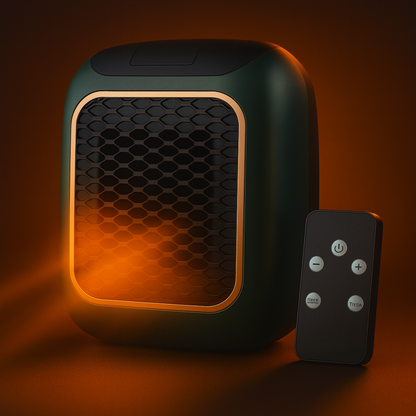 Wearclo | Electric Room Heater with Adjustable Temperature Control | Compact Wall-Mounted Design for Efficient Heating