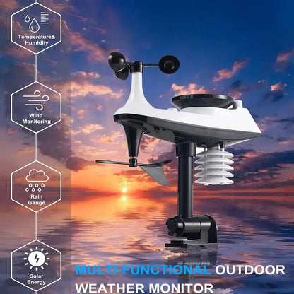 Ortekor WeatherWise | Home Weather Station with Advanced Sensors | Real-Time Data for Accurate Local Forecasts