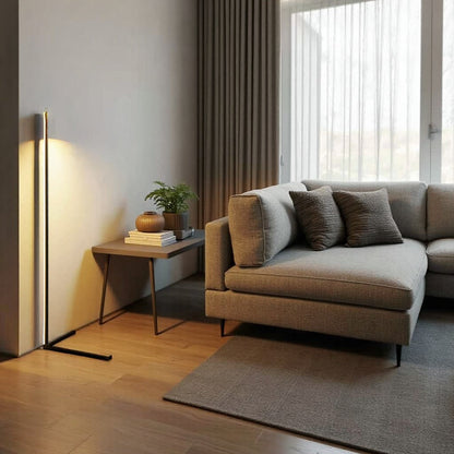 Modern RGB LED Floor Lamp with Remote | Adjustable Warm White & Color Changing Standing Light for Living Room Corner & Home Ambiance | 24W