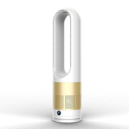 Bladeless Tower Fan with Air Purifier & Humidifier - 8 Speed Settings, 90° Oscillation, Whisper-Quiet Cooling for Bedroom, Living Room