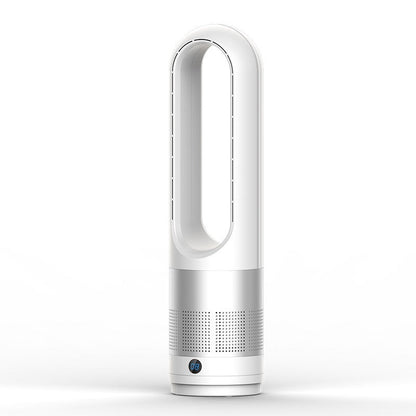Bladeless Tower Fan with Air Purifier & Humidifier - 8 Speed Settings, 90° Oscillation, Whisper-Quiet Cooling for Bedroom, Living Room