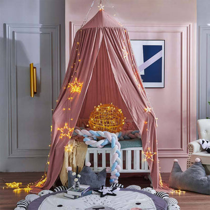 Whimsical Canopy | Kids' Bedroom Decor with Soft Fabric & Easy Setup | Cozy Retreat for Imaginative Play
