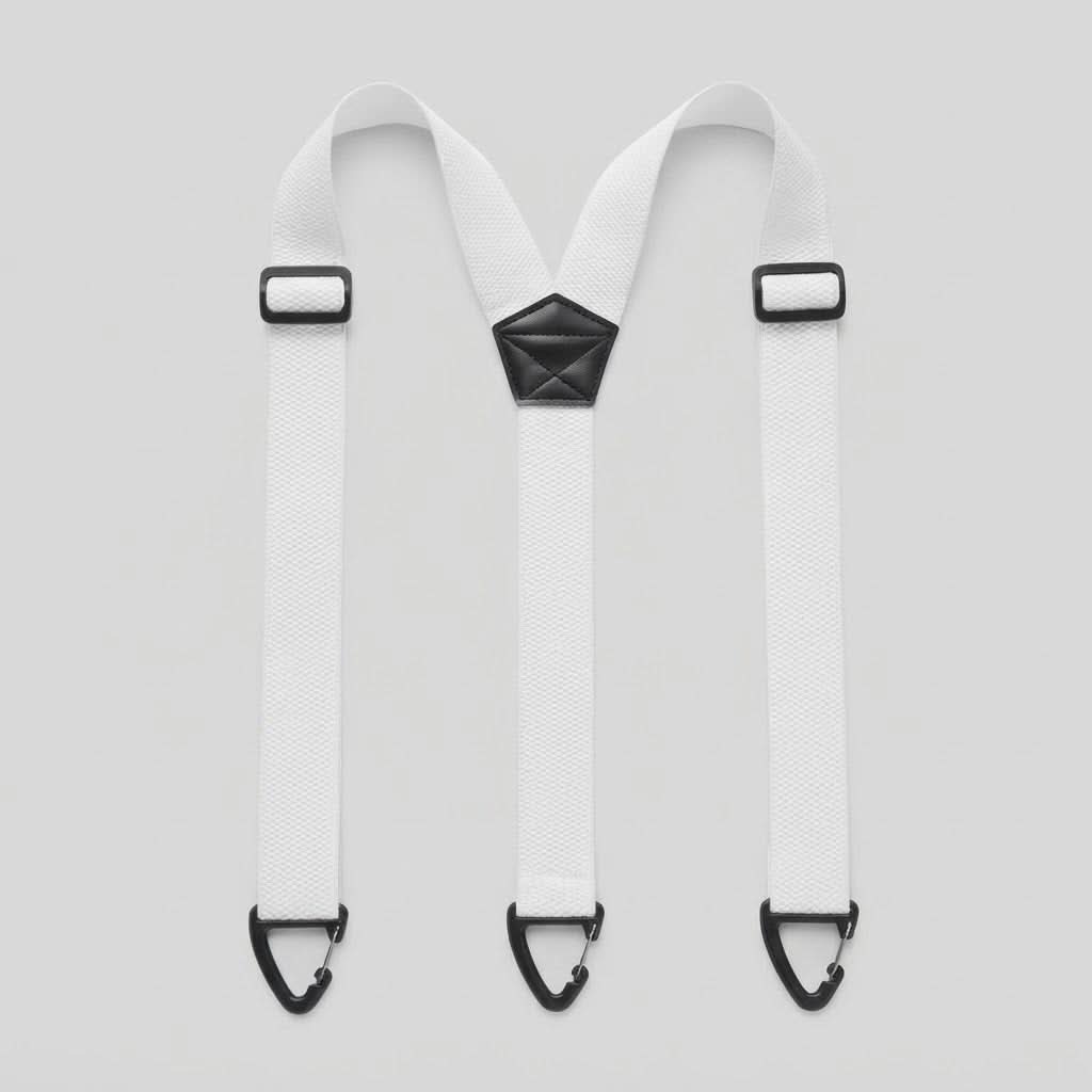 CLIPLOCK – Carabiner Clip Suspenders for a Secure Fit