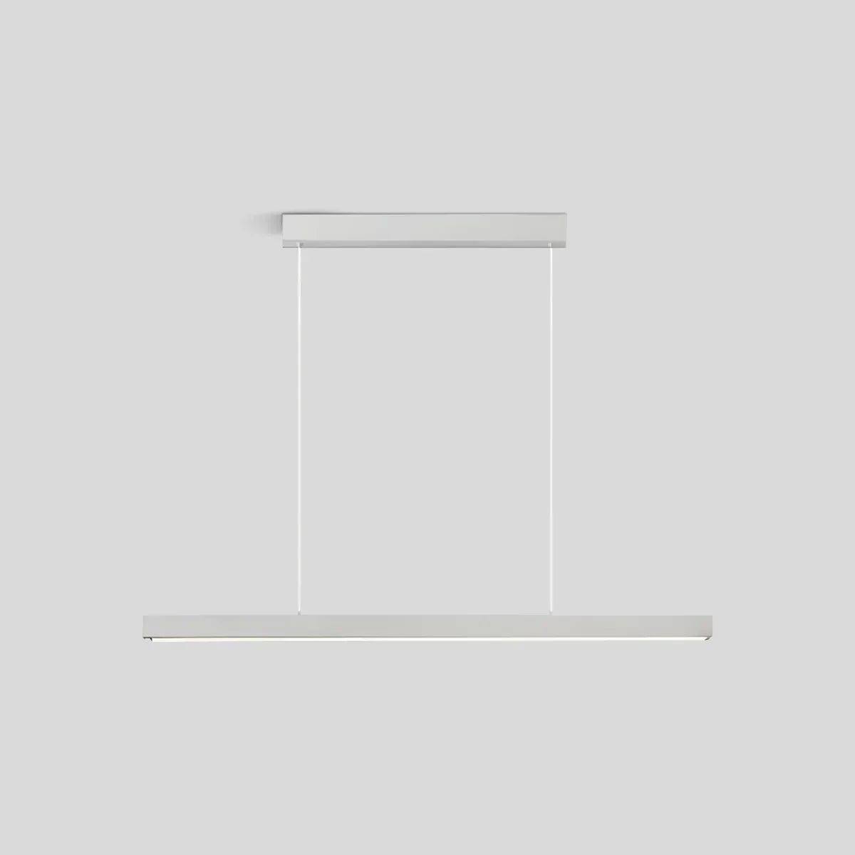 Linear LED Ceiling Fixture Black Aluminum Hanging Light for Dining Room Kitchen Island Office Desk Modern Minimalist Suspended Lamp Adjustab