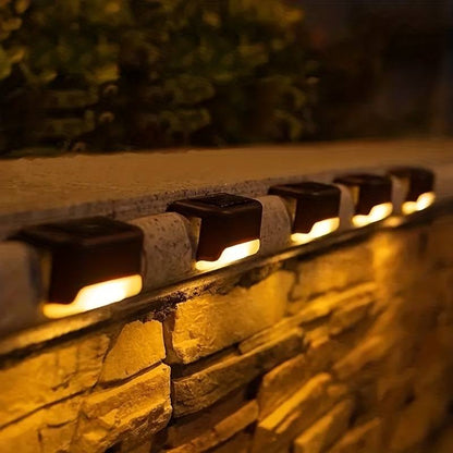 Wireless Solar-Powered LED Outdoor Lights – Eco-Friendly Garden Wall Lamp with Automatic Dusk Illumination