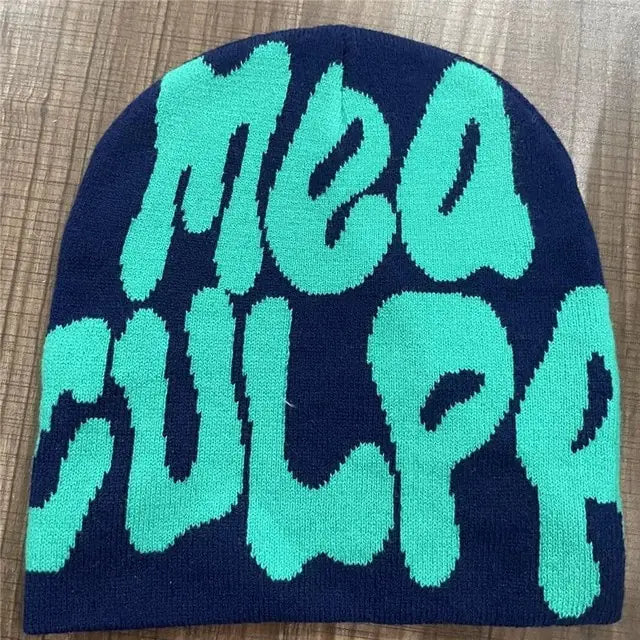 Knit Beanie Hat Warm Winter Cap Unisex Soft Stretch Skullcap Cold Weather Headwear Y2K Retro Cozy Slouchy Style Daily Casual