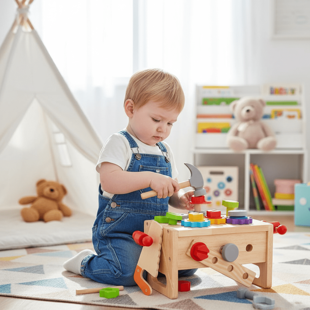 CRAFTARO – Wooden Kids Toolbox for Creative Learning and Hands-On Play