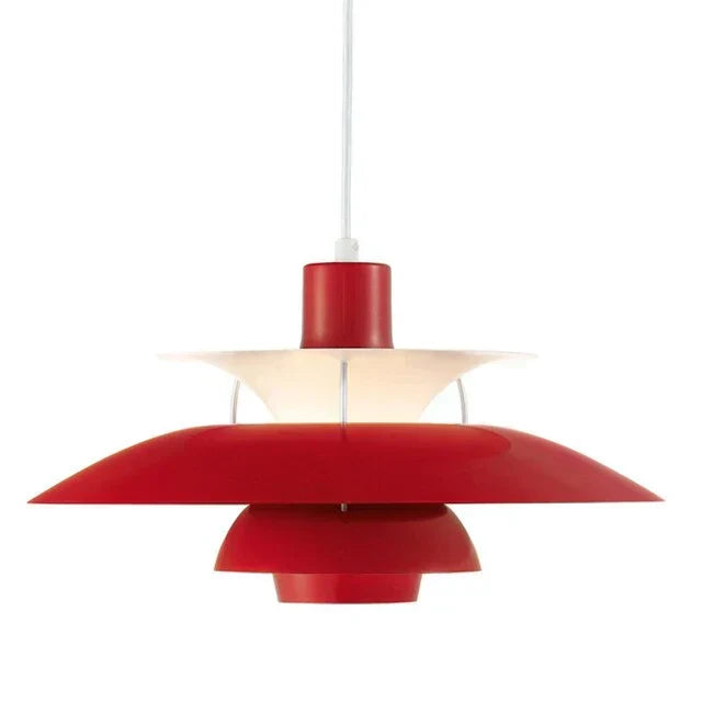 Adjustable Cord Pendant Light with Metal Shade – Modern Drop Ceiling Fixture for Kitchen & Dining Room