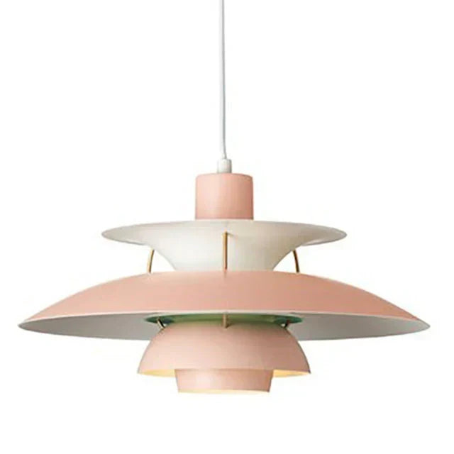 Adjustable Cord Pendant Light with Metal Shade – Modern Drop Ceiling Fixture for Kitchen & Dining Room
