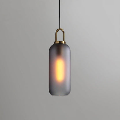 Glass Globe Hanging Light Fixture with Adjustable Cord for Dining Room Kitchen Island Bedroom Modern Minimalist Ceiling Pendant Lamp