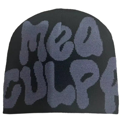 Knit Beanie Hat Warm Winter Cap Unisex Soft Stretch Skullcap Cold Weather Headwear Y2K Retro Cozy Slouchy Style Daily Casual