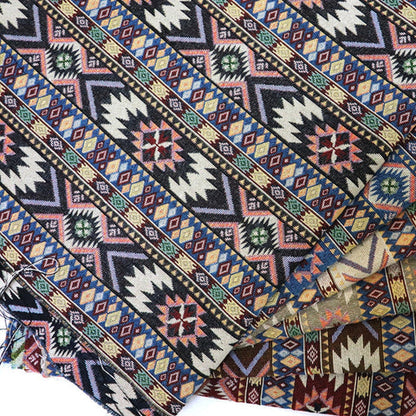 Ortekor Zarela | Boho Chenille Sofa Cover with Jacquard Design & Tassel Edges | Stylish Protection for Home Decor