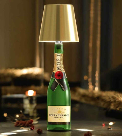 Luminova – Wireless LED Bottle Lamp with Adjustable Glow