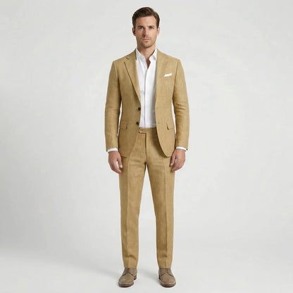 Two-Piece Suit for Men | Slim Fit Jacket & Pants Set for Business & Formal Events | Modern Tailored Design | Professional Office Attire