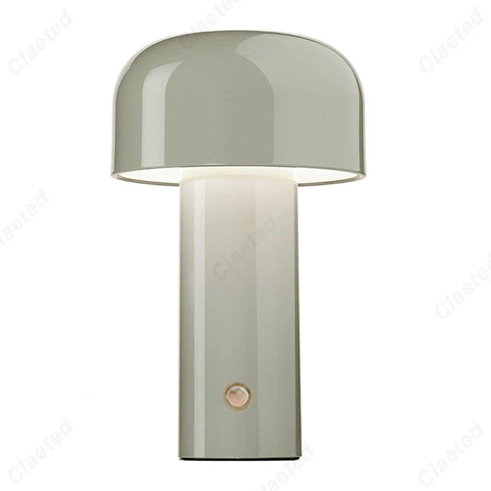 Cordless Touch-Activated LED Lamp USB Rechargeable Portable Accent Light for Bedroom Desk Nightstand Living Room Modern Retro Home Lighting