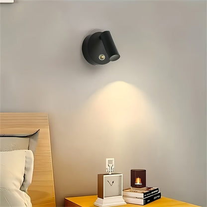 Rechargeable LED Accent Spotlight with Touch Dimmer for Artwork, Plants & Shelf Displays