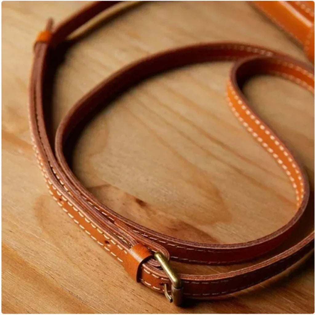 Vintage-Inspired Leather Crossbody Purse for Women – Classic Handbag with Adjustable Strap for Daily Use, Travel, Shopping & Casual Outfits