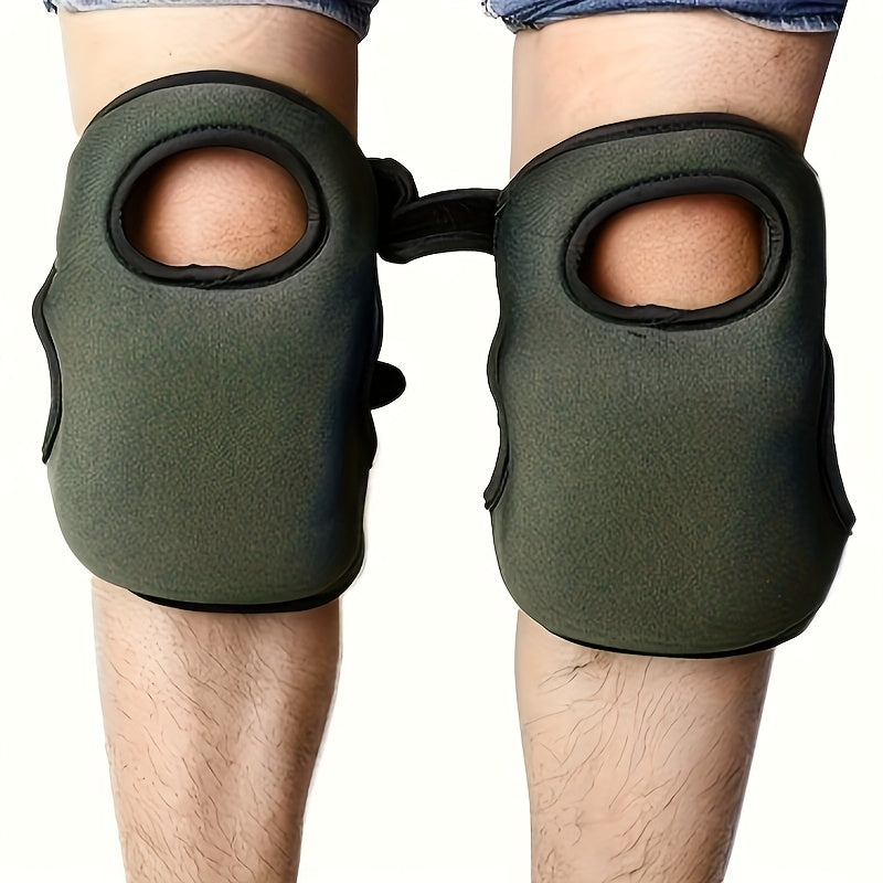 Ergonomic Knee Pads for Gardening & Home Projects – Cushioned Support with Adjustable Straps for Yard Work, Cleaning, Floor Tasks