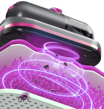 Handheld UV Dust Mite Vacuum Cleaner for Beds, Mattresses & Upholstery – Allergen Eliminator for Healthier Sleep