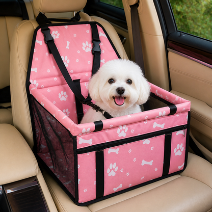 Ortekor Adjustable Safety Strap Dog Car Seat (Foldable)