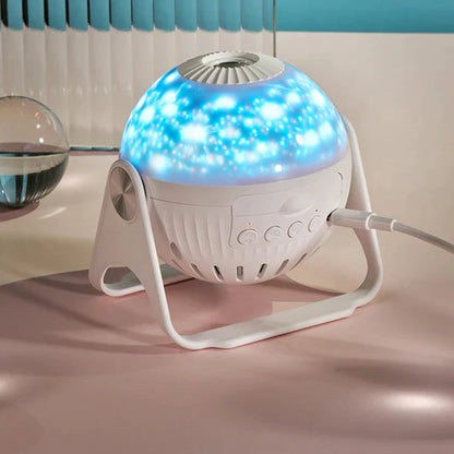 Cosmos Night Light Projector with Rotating Nebula & Stars LED for Bedroom Ceiling | Ambient Sleep Lamp for Kids & Adults