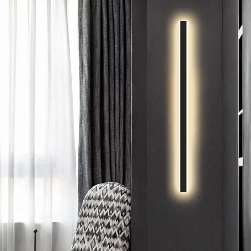 Weather-Resistant LED Outdoor Wall Light with Acrylic Panel for Entryway & Patio