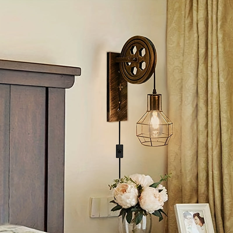 Rustic Glow™ - Vintage Wall Light Fixture
