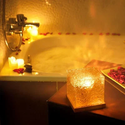 Aurora Projection Night Light - 16-Color LED Mood Lamp with Remote Control and Timer