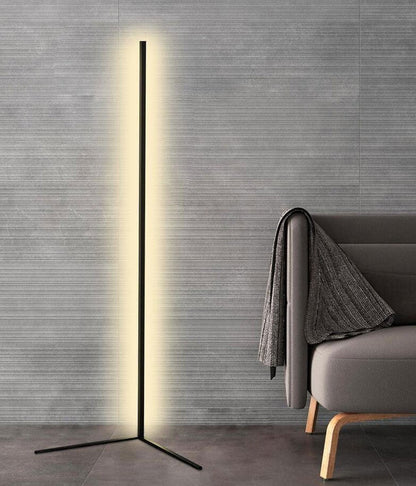 Modern RGB LED Floor Lamp with Remote | Adjustable Warm White & Color Changing Standing Light for Living Room Corner & Home Ambiance | 24W