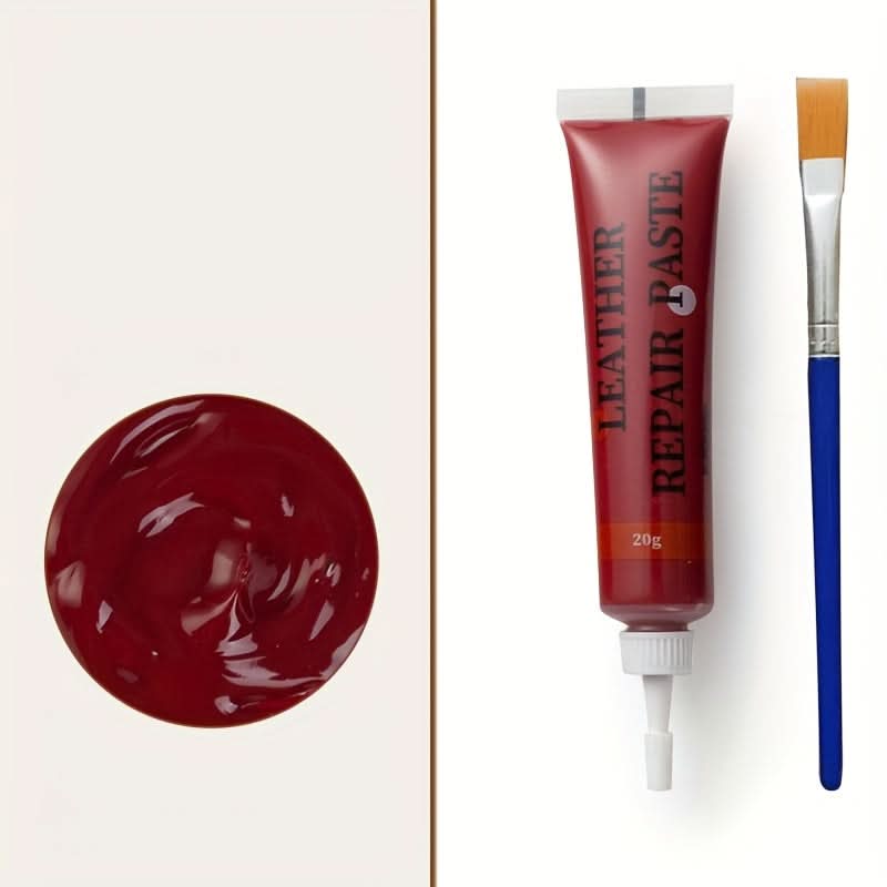 Leather & Vinyl Repair Kit for Couches, Car Interiors & Upholstery – 12 Color Options for Furniture Touch-Ups