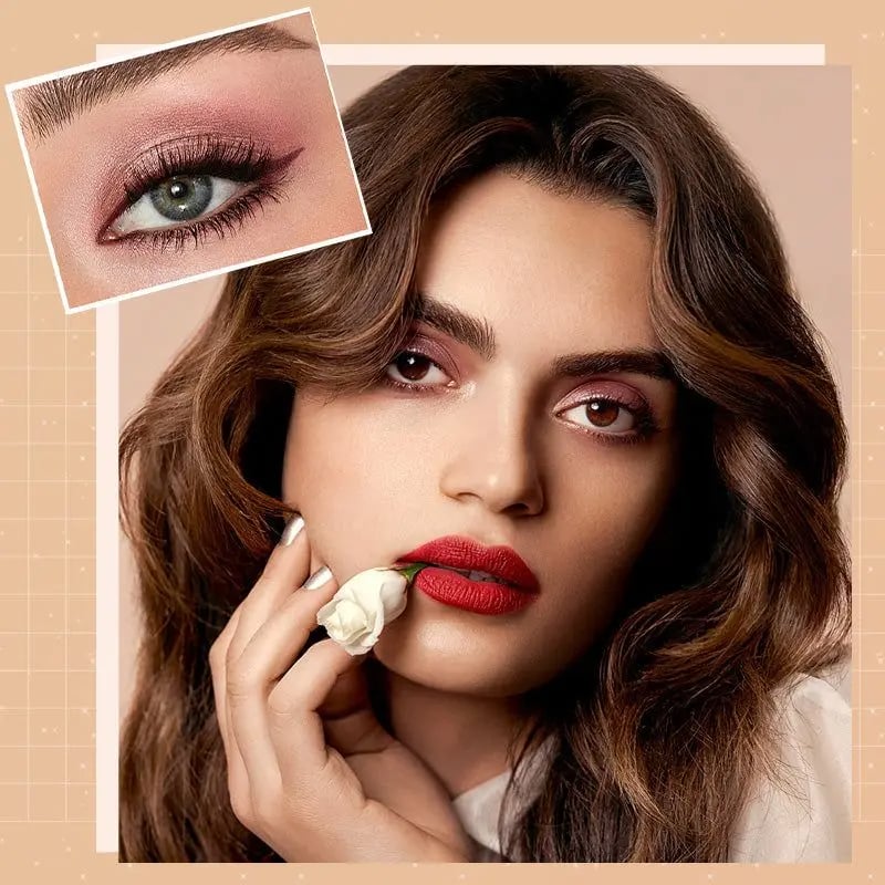 10-Color Glitter Eyeshadow Palette Shimmer Mineral Makeup for Parties Weddings Everyday Looks Highly Pigmented Long-Lasting Eye Shadow