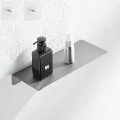 FLOATIVA – Floating No Drill Bathroom Wall Shelf