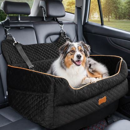 Ortekor Thick Padded Dog Booster Seat (Removable & Washable Cover)